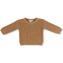 Load image into Gallery viewer, Grown Chunky Rib Pull Over - Brown
